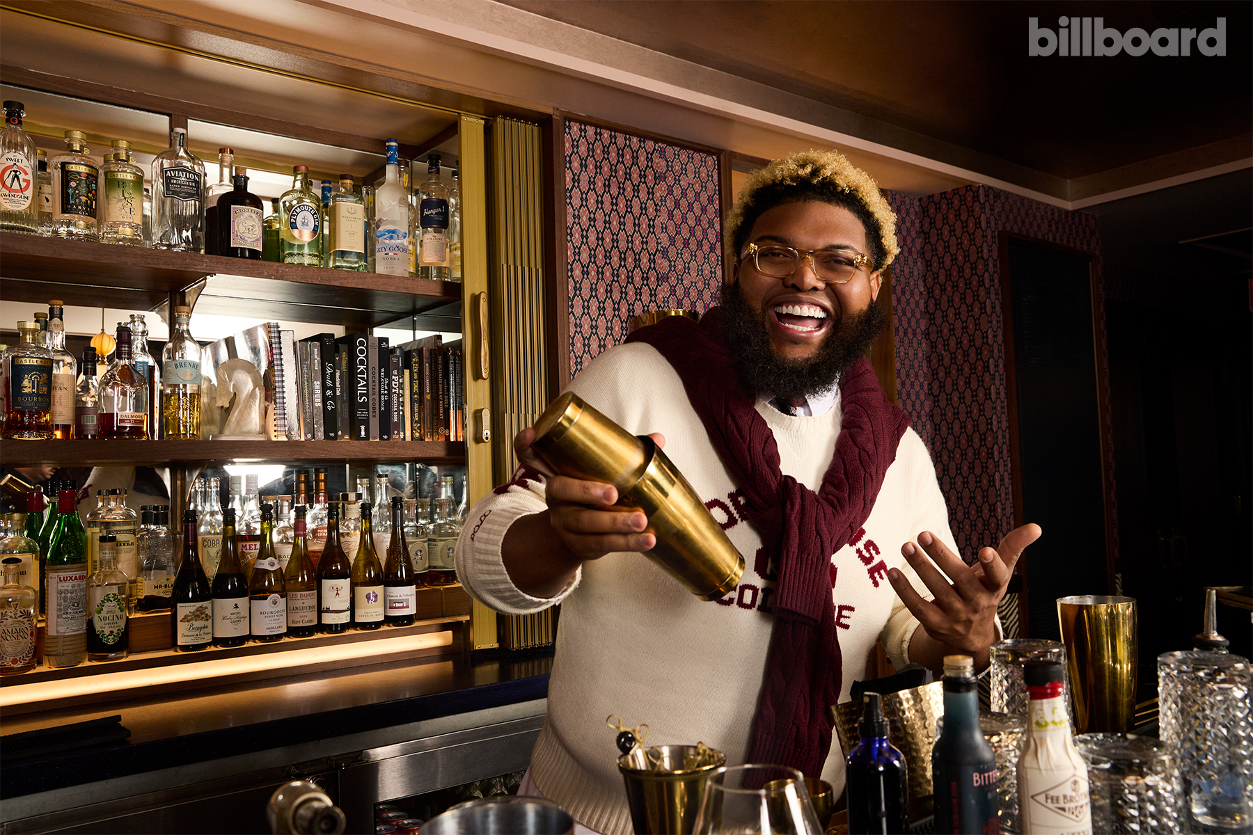 Druski photographed on November 10, 2025 at Hotel Clermont in Atlanta.