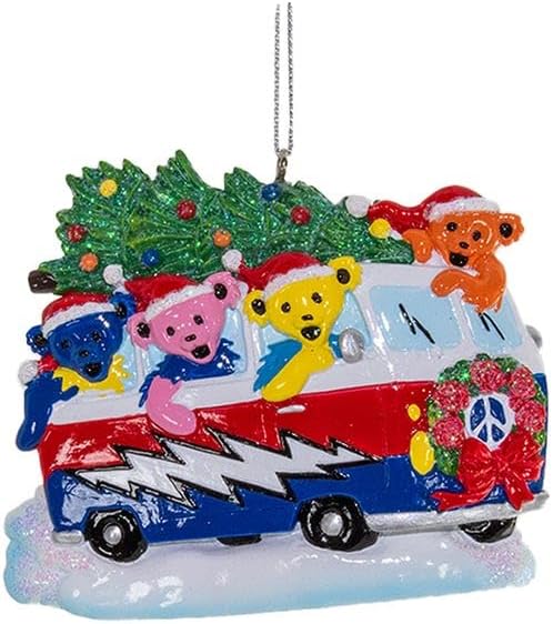 Grateful Dead Van Ornament