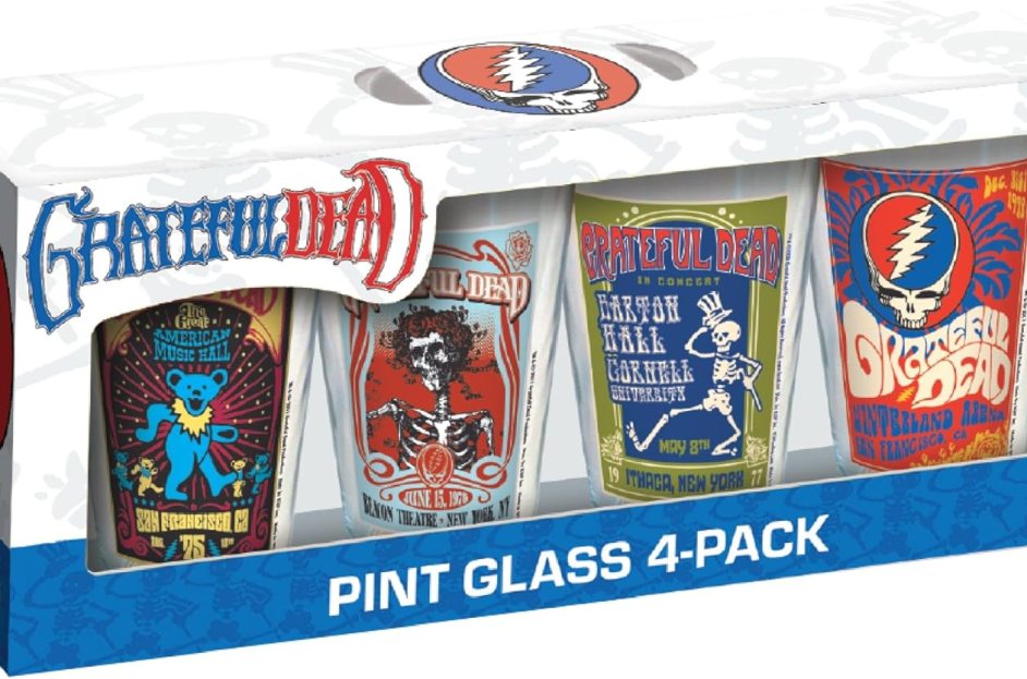 ICUP Grateful Dead Tour Pint Glass Set