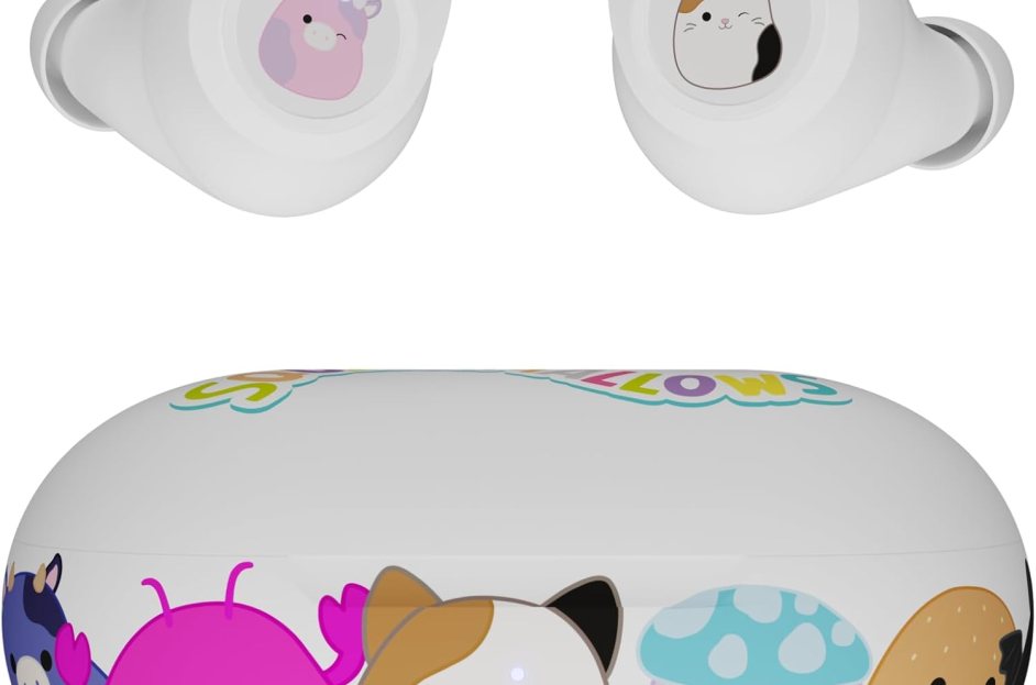 iJoy Squishmallows Bluetooth Earbuds With Charging Case